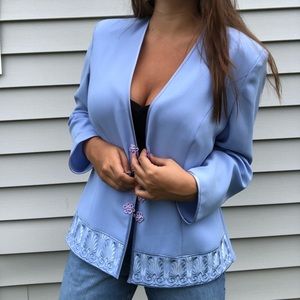 lightweight mermaid blazer